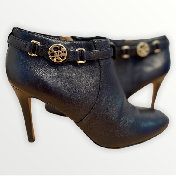 Coach Selena Brown Leather Ankle Bootie - Picture 3 of 8